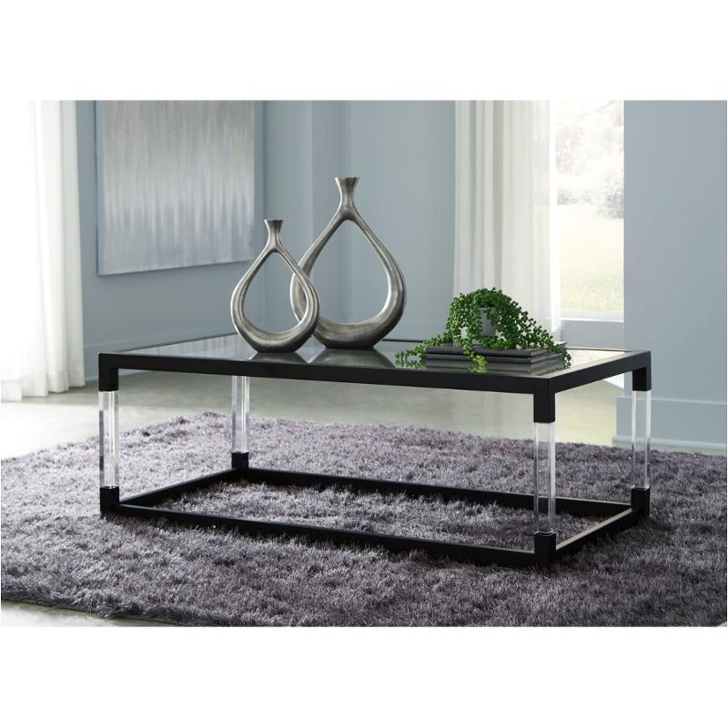 T197-1 Ashley Furniture Nallynx Living Room Furniture Cocktail Table