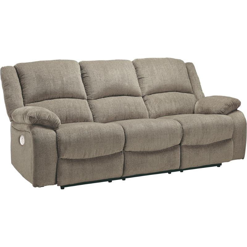 7650587 Ashley Furniture Draycoll Reclining Power Sofa