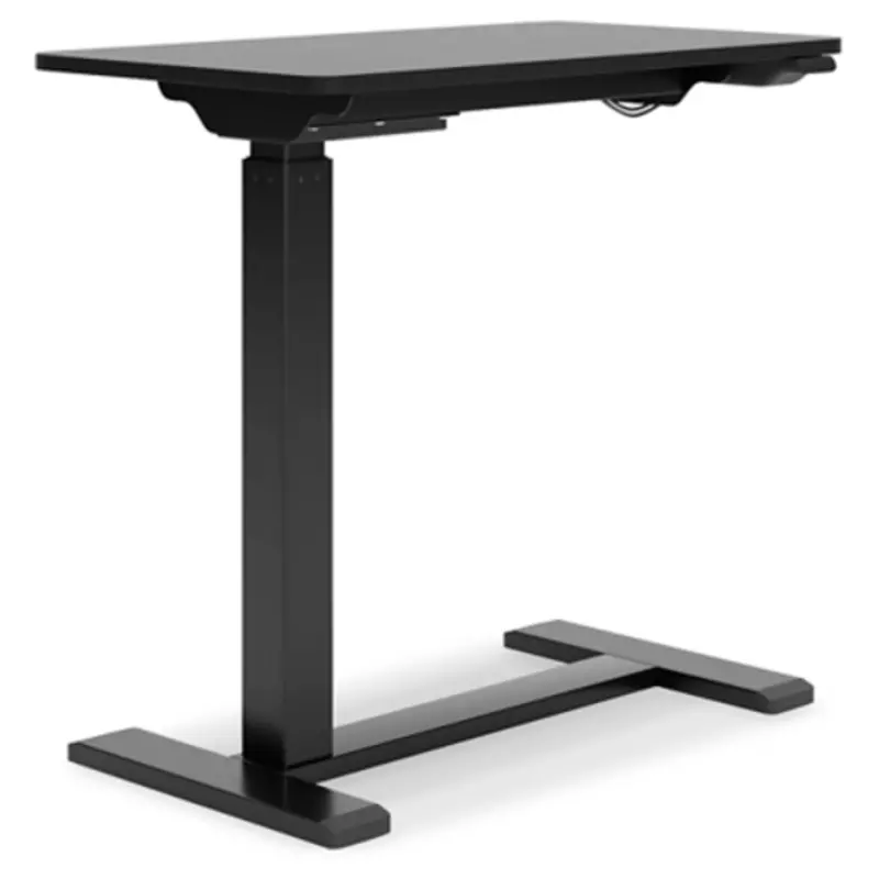 オフィス家具 Apple-y H400-112 Ashley Furniture Adjustable Height Side Desk (black)