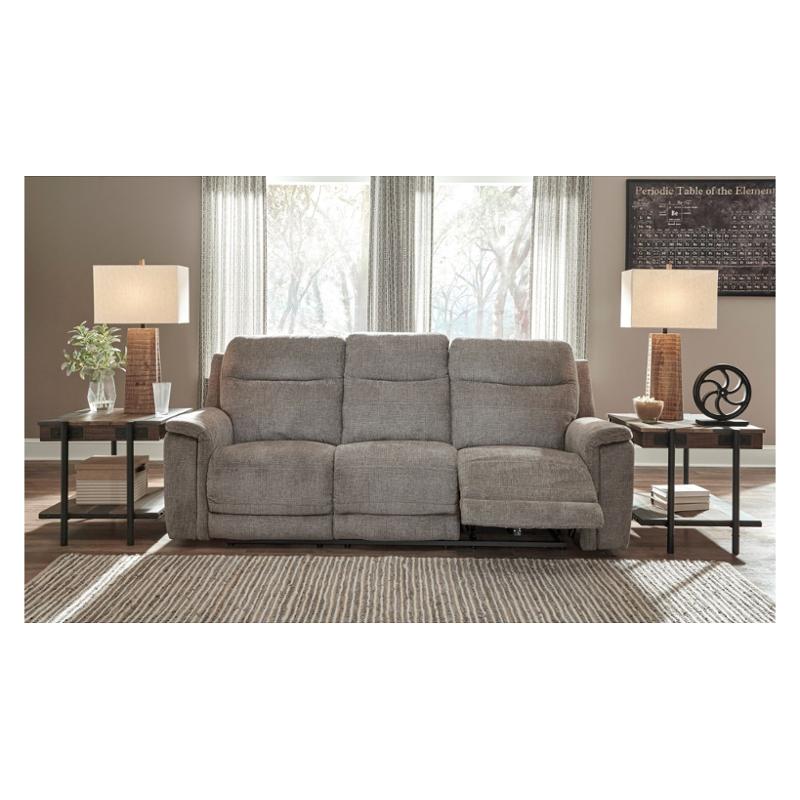 Mouttrie smoke power reclining shop sofa