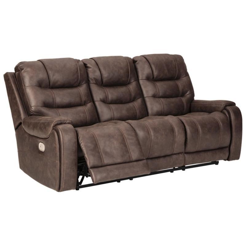 8200215 Ashley Furniture Yacolt Pwr Rec Sofa W/adj Headrest