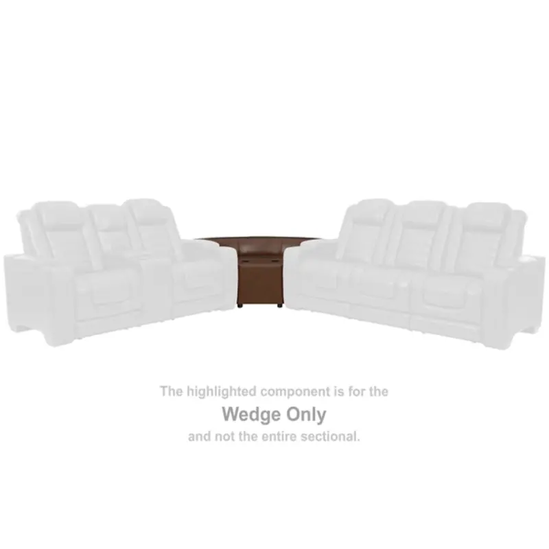 U2800477 Ashley Furniture Backtrack Living Room Furniture Wedge