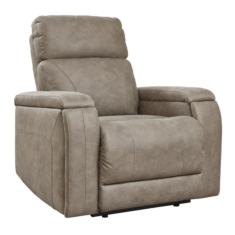 5920313 Ashley Furniture Welzow Zero Wall Pwr Recliner (fog)