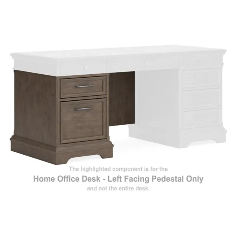 H776-21l Ashley Furniture Janismore Home Office Furniture Desk