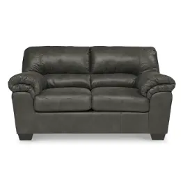 1202135 Ashley Furniture Bladen - Slate Living Room Furniture Loveseat