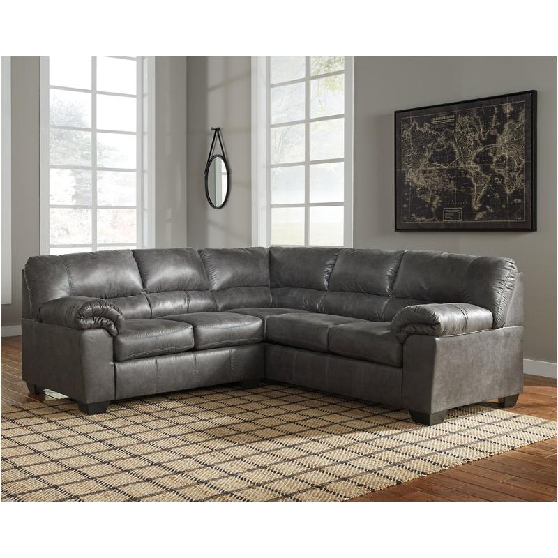 1202156 Ashley Furniture Bladen Slate Raf Loveseat
