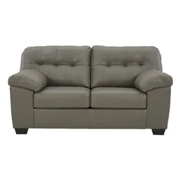 5970235 Ashley Furniture Donlen - Gray Living Room Furniture Loveseat