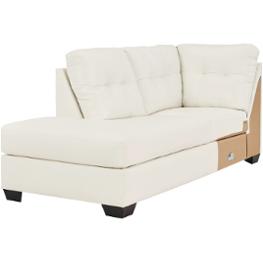 5970316 Ashley Furniture Donlen - White Living Room Furniture Sectional