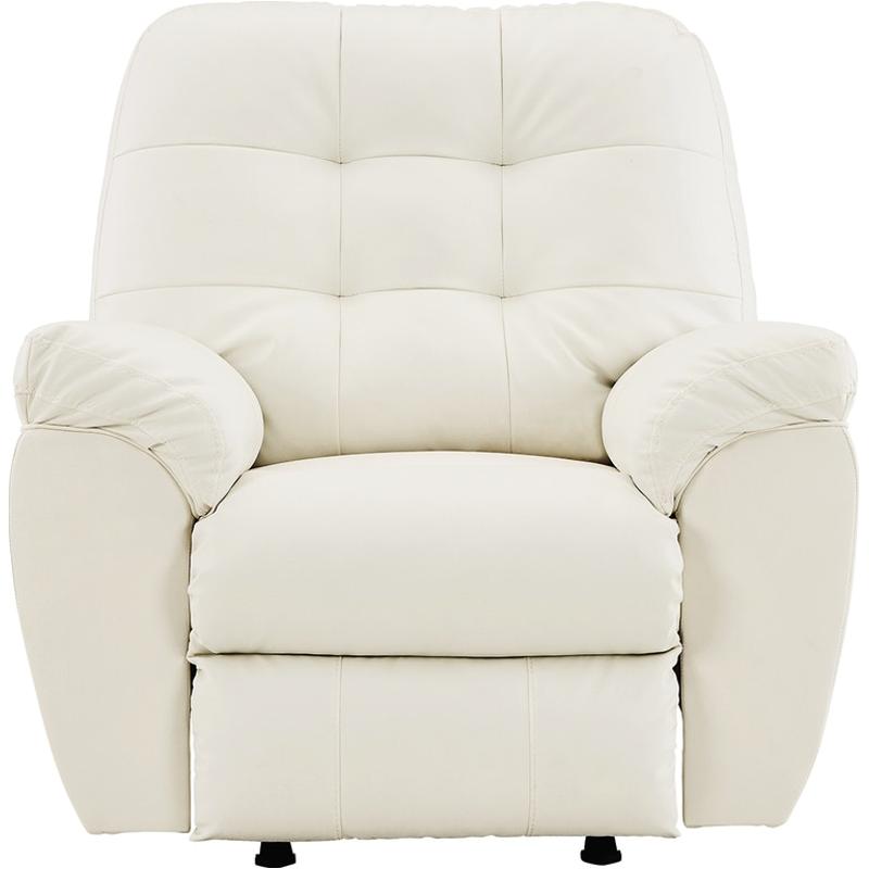 5970325 Ashley Furniture Donlen White Rocker Recliner