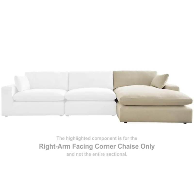 1000617 Ashley Furniture Elyza Raf Corner Chaise