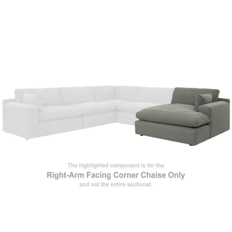 1000717 Ashley Furniture Elyza Raf Corner Chaise