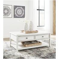 T937-1 Ashley Furniture Kanwyn Living Room Furniture Cocktail Table