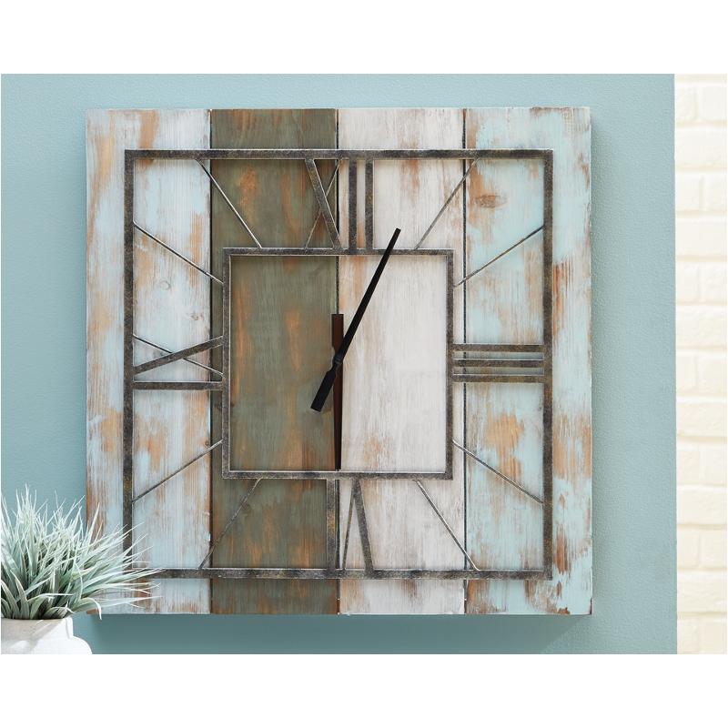 A8010239 Ashley Furniture Perdy Accent Furniture Wall Clock