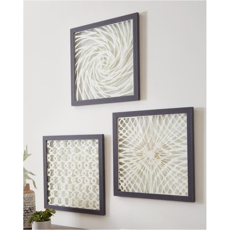 A8010241 Ashley Furniture Odella Wall Decor Set (3/cn)