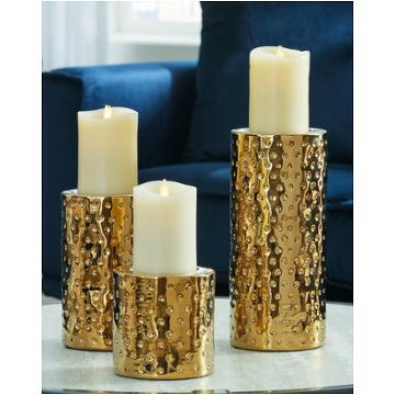 A2000424 Ashley Furniture Accent Furniture Candle Holder Set