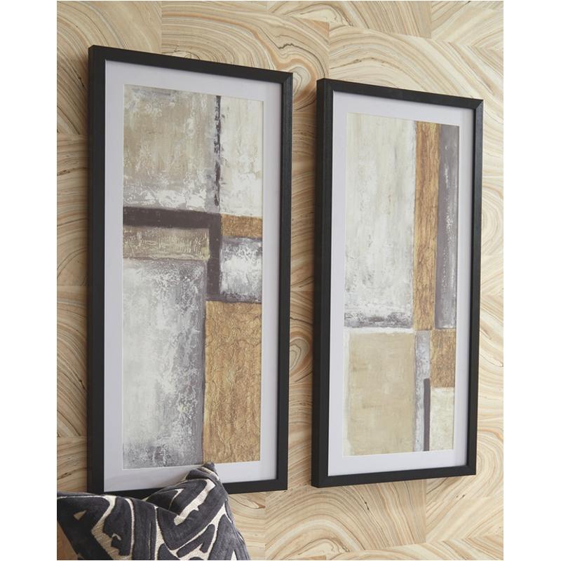 A8000308 Ashley Furniture Accent Furniture Wall Art Set (2/cn)