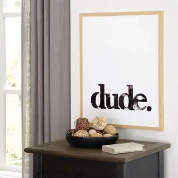A8000339 Ashley Furniture Dude Accent Furniture Wall Art