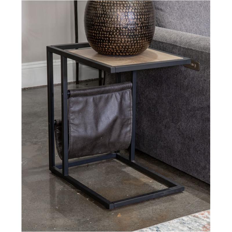 T931-107 Ashley Furniture Chairside Table (w/hanging Basket)