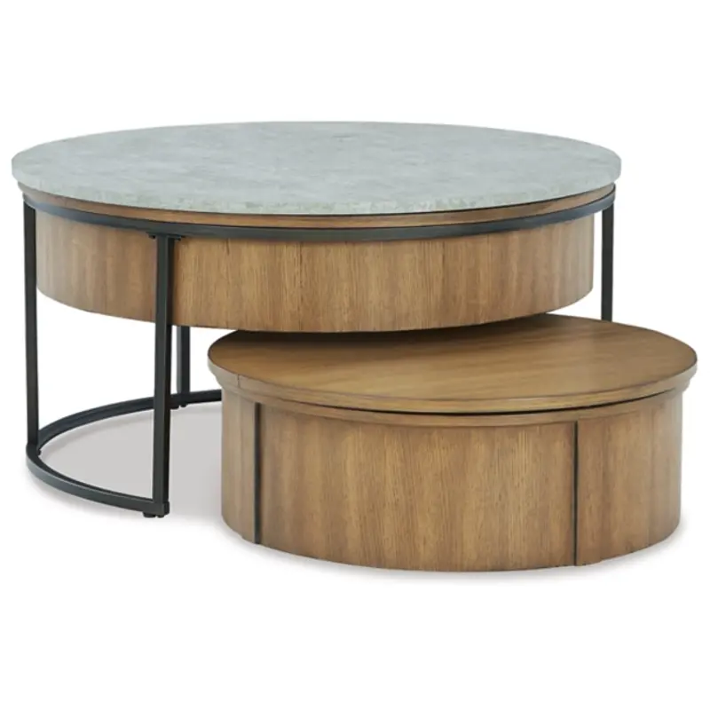 T964-8 Ashley Furniture Fridley Living Room Furniture Nesting Table