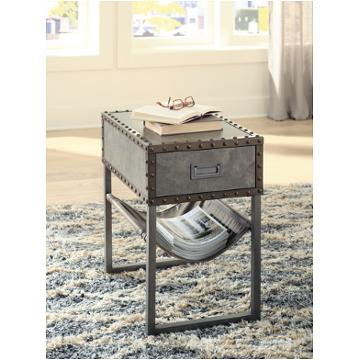 T973-7 Ashley Furniture Derrylin Living Room Furniture End Table