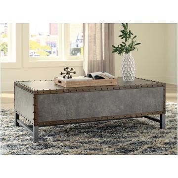 T973-9 Ashley Furniture Derrylin Living Room Furniture Cocktail Table