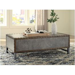 T973-9 Ashley Furniture Derrylin Living Room Furniture Cocktail Table