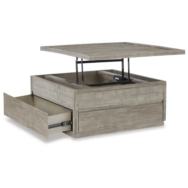 T990-00 Ashley Furniture Krystanza Square Lift Top Cocktail