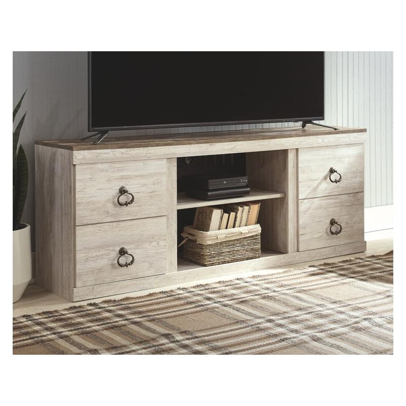 Ew0267-168 Ashley Furniture Willowton Home Entertainment Furniture Entertainment Center