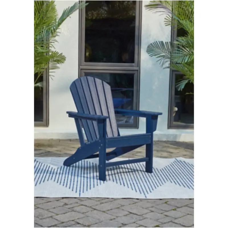 Ashley furniture 2025 blue chair