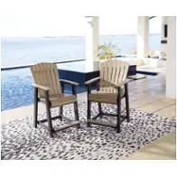 P211-124 Ashley Furniture Fairen Trail Outdoor Furniture Stool