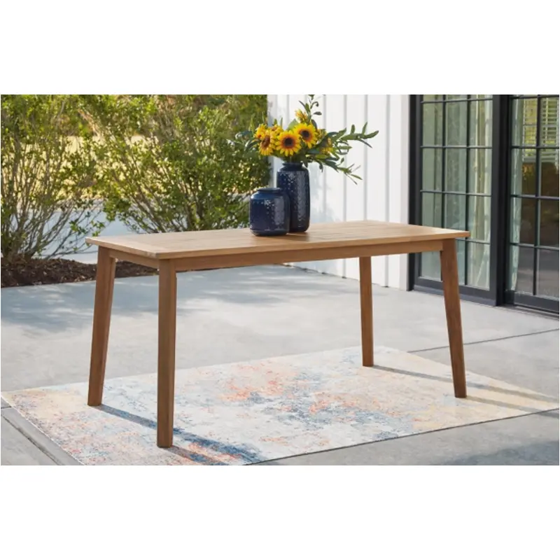 P407-625 Ashley Furniture Janiyah Outdoor Furniture Dining Table