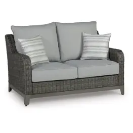 P518-835 Ashley Furniture Elite Park Outdoor Furniture Loveseat