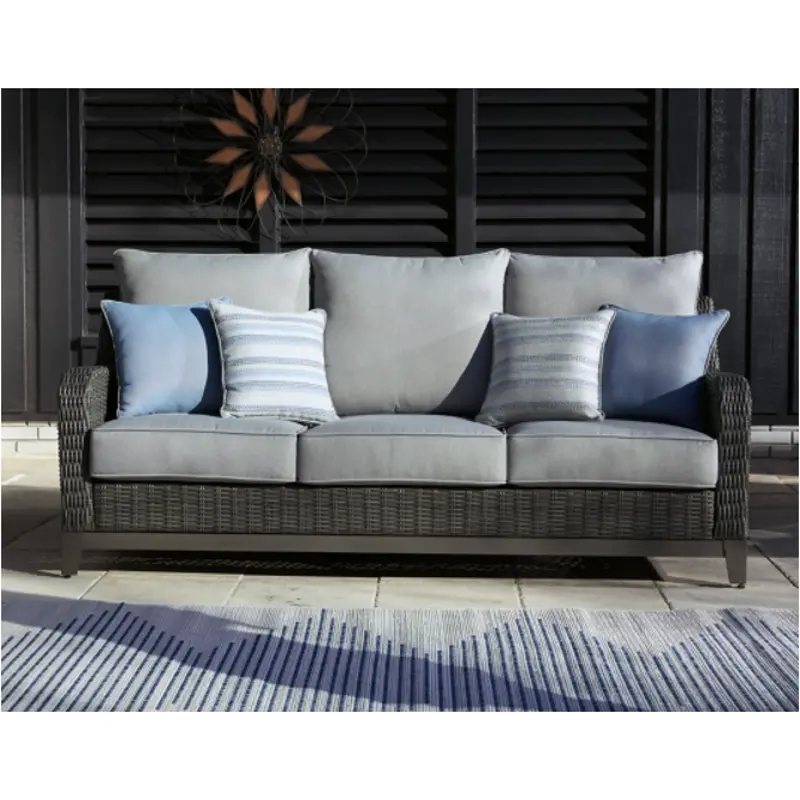 P518-838 Ashley Furniture Elite Park Outdoor Sofa With Cushion
