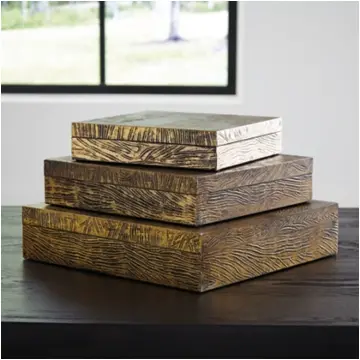 A2000490 Ashley Furniture Keldy Accent Furniture Decorative Boxe