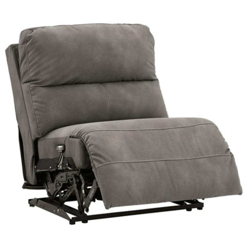 1590131 Ashley Furniture Armless Pwr Recliner W/adj Headrest