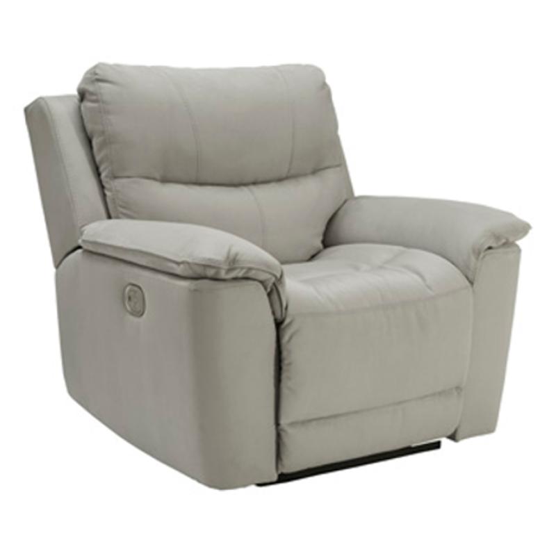 6080613 Ashley Furniture Power Recliner With Adj Headrest