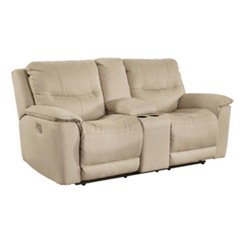 Furniture of America Goddart 68 in. Gray Polyester 2-Seats Loveseats with Pillows