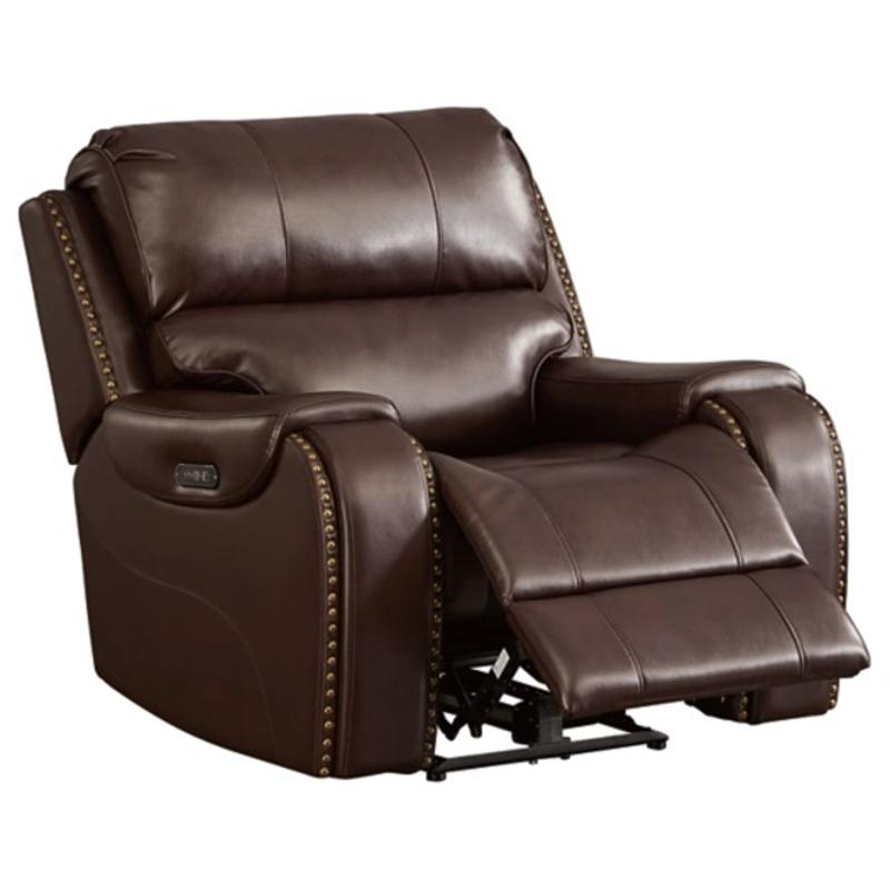 6700513 Ashley Furniture Latimer Pwr Recliner W/adj Headrest