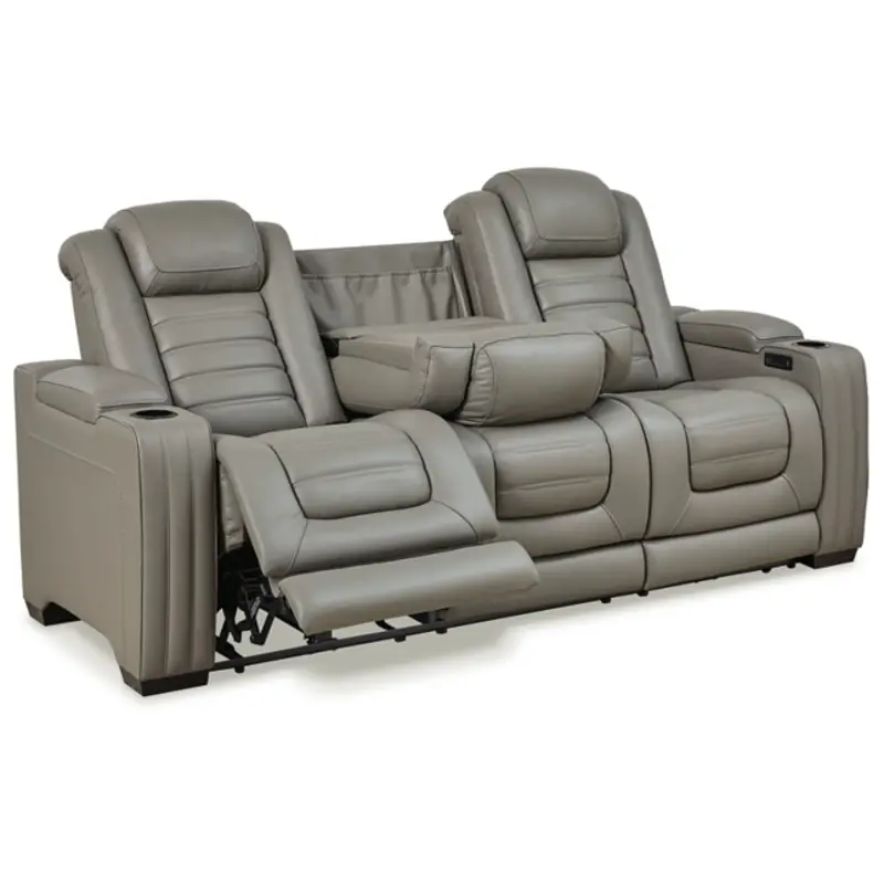 テアシュリページ 5Z-Relaxation Dual Power Leather Recliner | Ashley