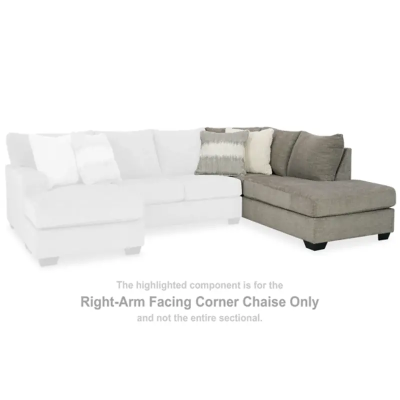 Right arm corner chaise hot sale