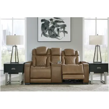 U1280718 Ashley Furniture Power Reclining Loveseat - Nutmeg