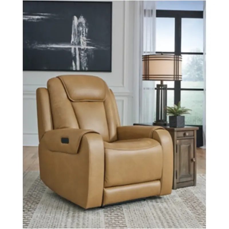 1180713 Ashley Furniture Power Recliner With Adj Headrest
