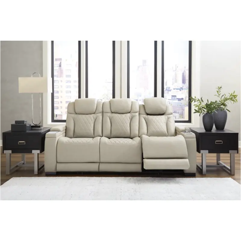 U1280615 Ashley Furniture Power Reclining Sofa - Natural