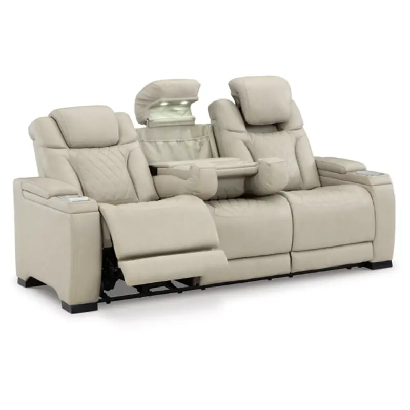 U1280615 Ashley Furniture Power Reclining Sofa - Natural