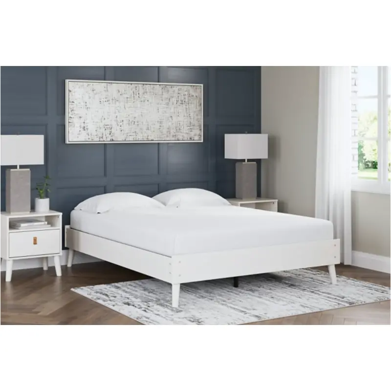 Eb1024-113 Ashley Furniture Aprilyn - White Queen Platform Bed