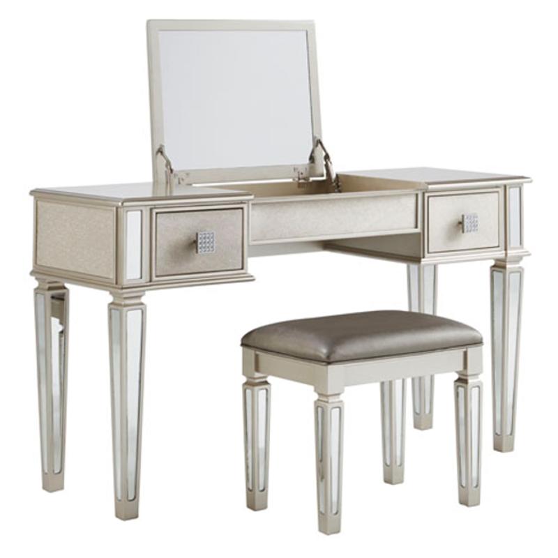 B410-122 Ashley Furniture Lonnix Vanity With Stool