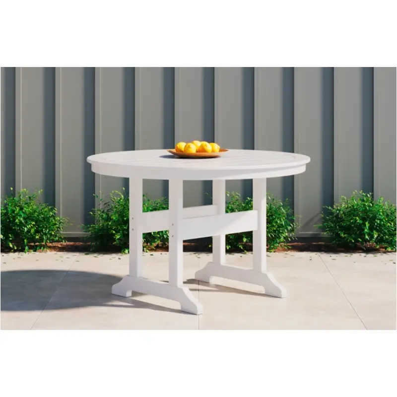 P207-615 Ashley Furniture Crescent Living Room Furniture Dining Table