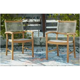 P407-602a Ashley Furniture Janiyah Outdoor Furniture Dining Chair