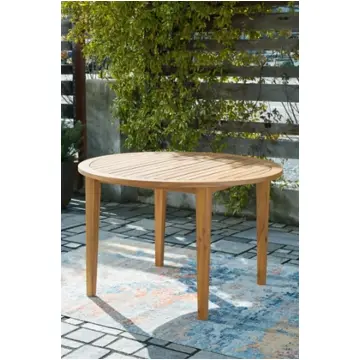 P407-615 Ashley Furniture Janiyah Outdoor Furniture Dining Table