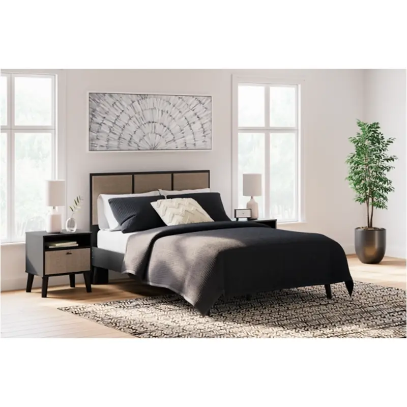 Eb1198-156 Ashley Furniture Charlang Bedroom Furniture Bed